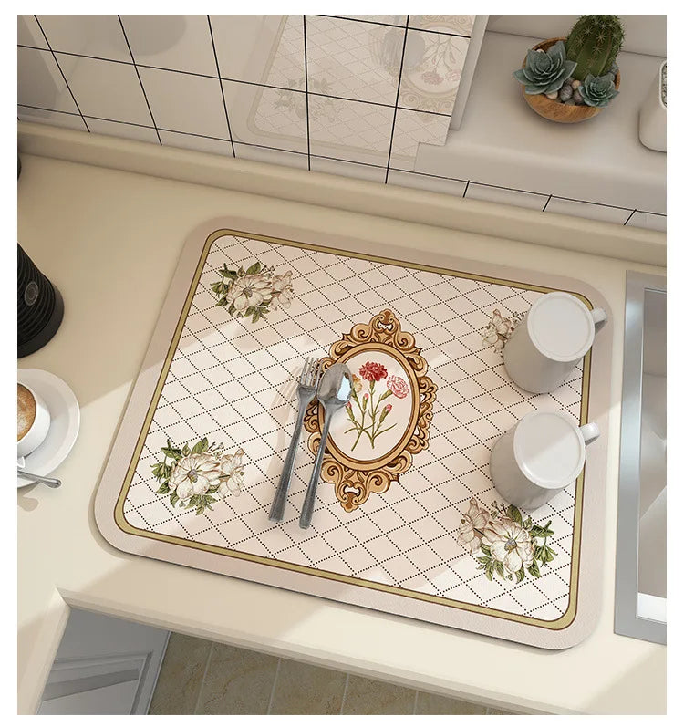 Locryn Decoração & Conforto - Tapete de Banho Ultra Absorvente Secagem Instantânea (Foto 22)