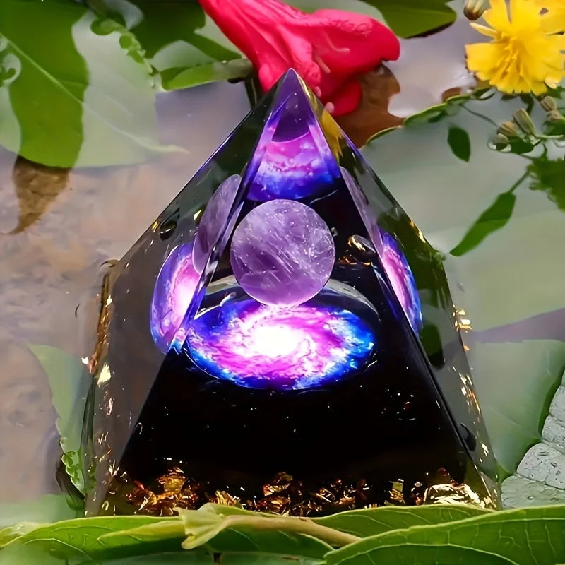 Pirâmide de Cristal Ametista Elegante