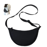 Nylon Padded Crossbody Bag – Lightweight Women's Travel Purse