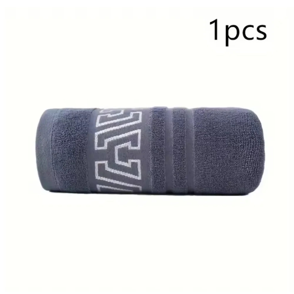 Locryn Decoração de Luxo - 380g new pure cotton thick bath towel 70*140 soft absorbent no shedding colo (Foto 7)