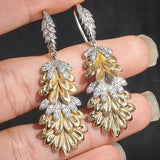 The Leaf Drop Earrings — Locryn