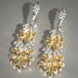 The Leaf Drop Earrings — Locryn