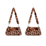 The Leopard Plush Shoulder Bag — Locryn