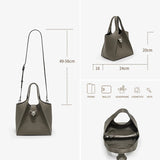 BAFELLI Women's Genuine Leather Tote Bag – Luxury Business Travel Handbag
