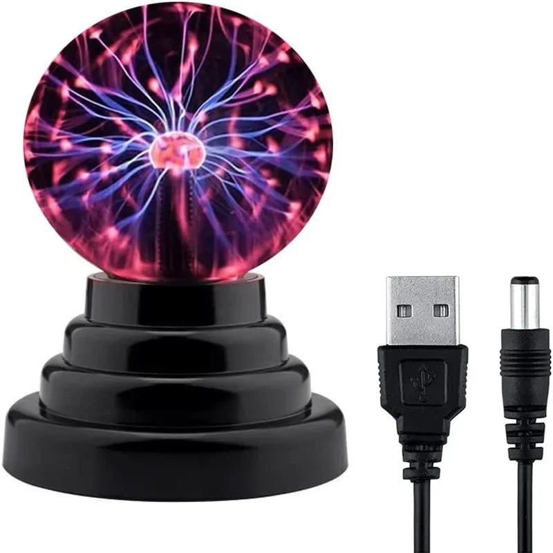 Luminária de Plasma Mágica