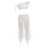 The Jacquard See-Through Co-ord — Locryn
