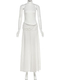 The Fold Turtleneck Maxi Dress — Locryn