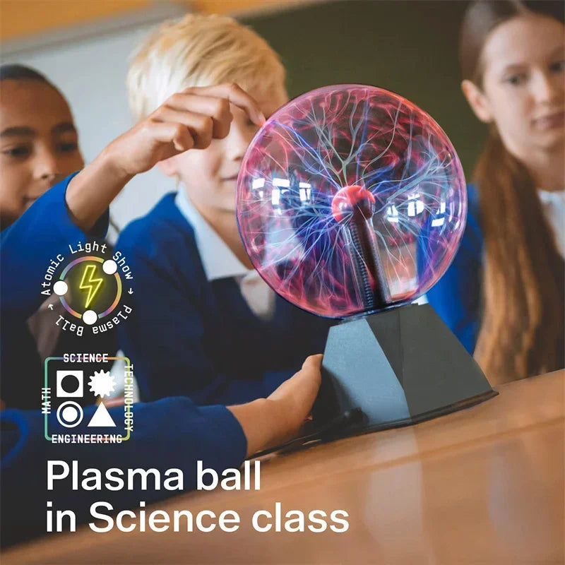 Luminária de Plasma Mágica