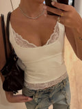 The Lace Backless Crop Top — Locryn