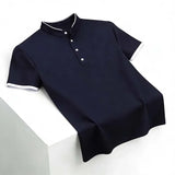 The Classic Black Polo — Locryn Men