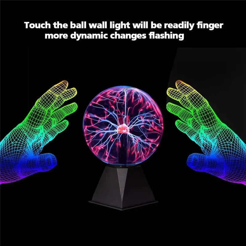 Luminária de Plasma Mágica