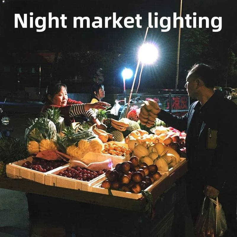 Kit 2 Luminárias LED Recarregáveis para Emergência