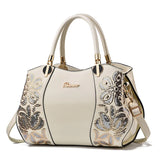 Women's Patent Leather Shiny Shoulder Bag – Large Capacity Messenger Handbag