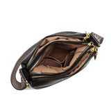 Women's Genuine Cow Leather Shoulder Bag – Luxury Crossbody Tote Handbag
