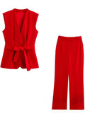 The Vest Blazer & Wide Leg Suit — Locryn
