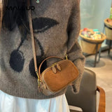 Women's Cowhide Genuine Leather Shoulder Bag – Luxury Crossbody Satchel Handbag