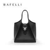 BAFELLI Women's Genuine Leather Tote Bag – Luxury Business Travel Handbag