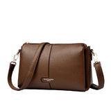 Women's Soft Leather Shoulder Bag – Luxury Crossbody Tote Handbag