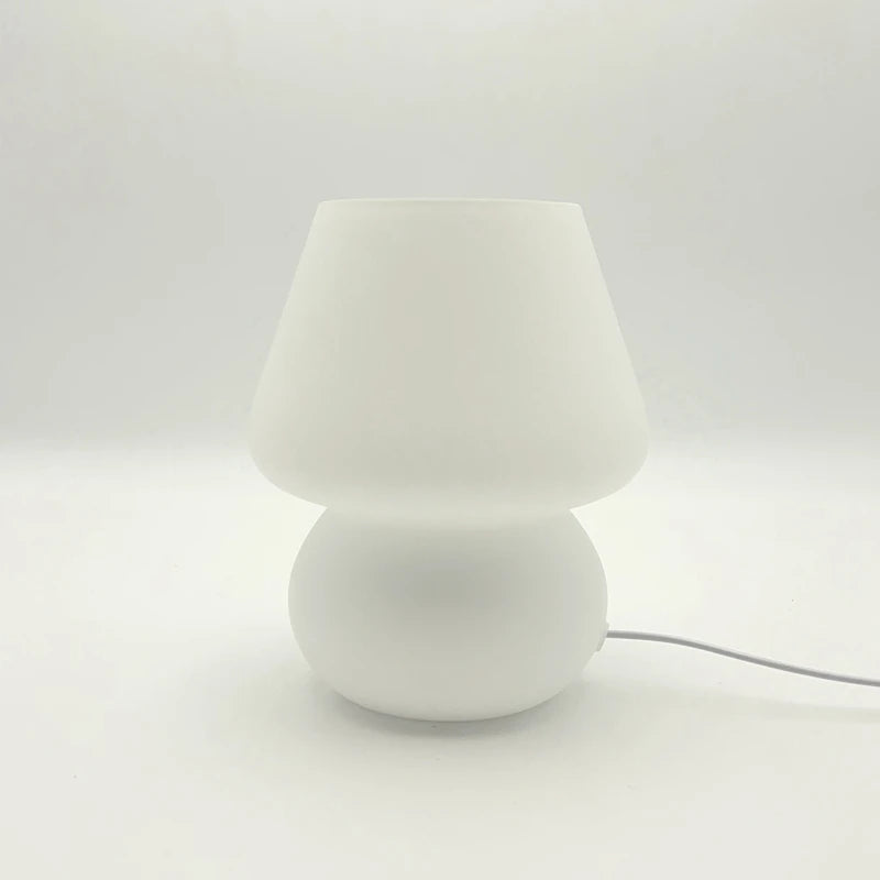 Luminária Cogumelo de Vidro Bauhaus