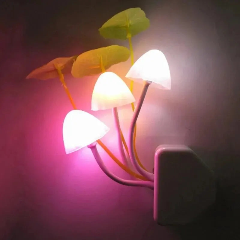 Luz Noturna Cogumelo LED