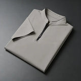The Premium Half-Zip Polo — Locryn Men