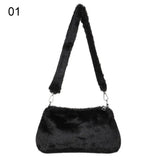 The Leopard Plush Shoulder Bag — Locryn