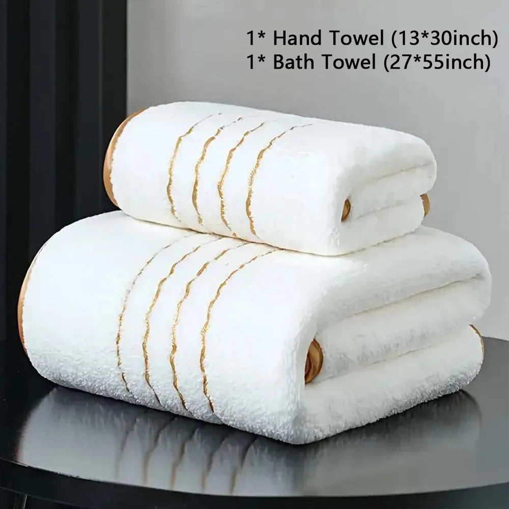 Locryn Decoração & Conforto - Jogo de Toalhas de Banho Luxo Algodão Egípcio 500g/m² (Foto 16)