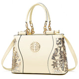 Women's Patent Leather Shiny Shoulder Bag – Large Capacity Messenger Handbag