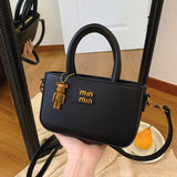 Women's Retro Crossbody Small Square Bag – Luxury Single Shoulder Handbag
