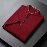 The Premium Half-Zip Polo — Locryn Men