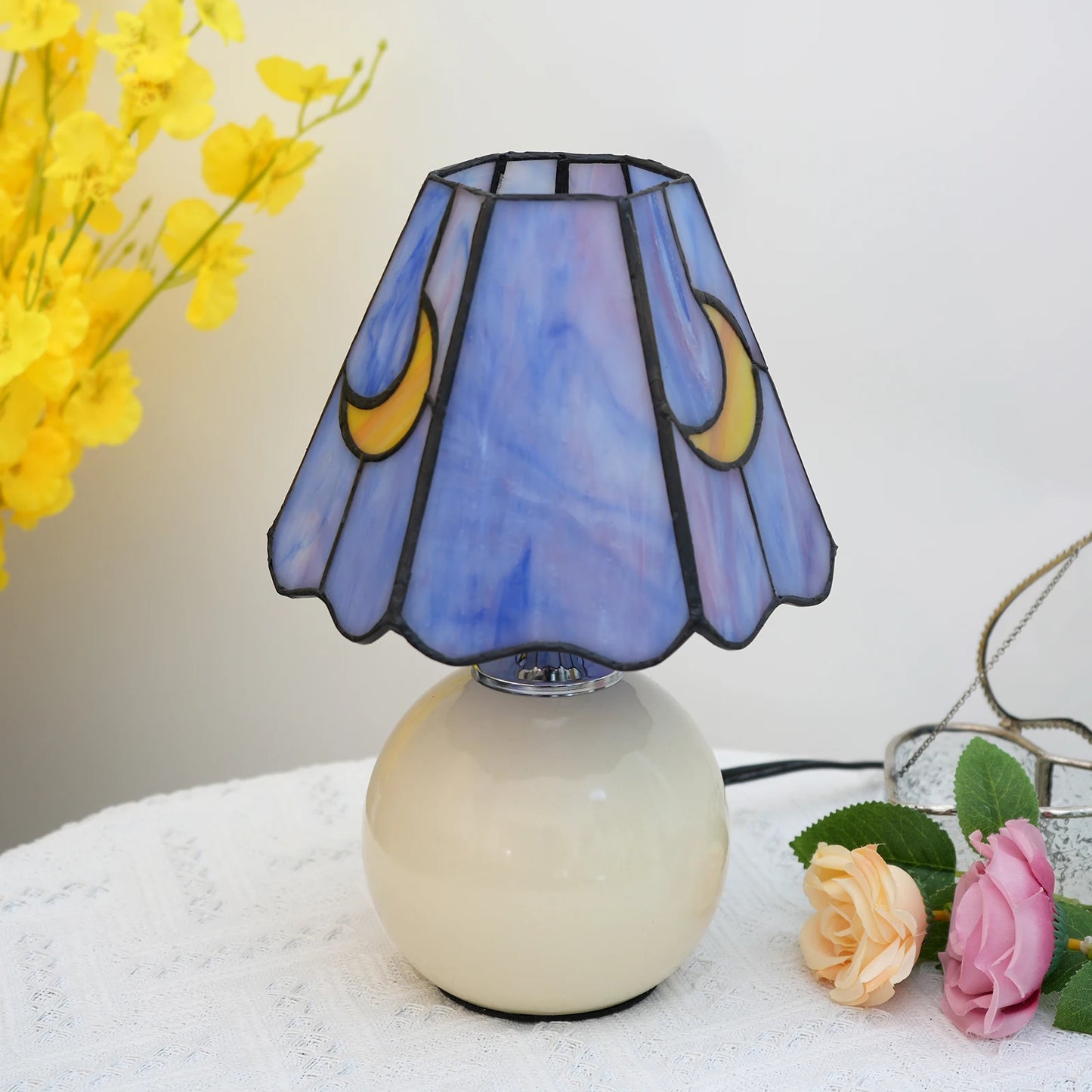 Luminária Cogumelo de Vidro Italiana