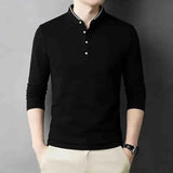 The Wrinkle-Resistant Navy Polo — Locryn Men