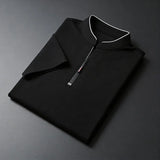 The Premium Half-Zip Polo — Locryn Men