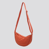 Nylon Padded Crossbody Bag – Lightweight Women's Travel Purse