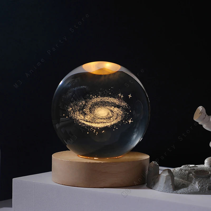 Globo de Cristal 3D Iluminado