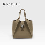 BAFELLI Women's Genuine Leather Tote Bag – Luxury Business Travel Handbag