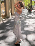The Sequin Strapless Maxi Bodycon — Locryn