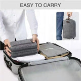 Foldable Travel Toiletry Bag – Large Capacity Waterproof Oxford Cloth Organizer