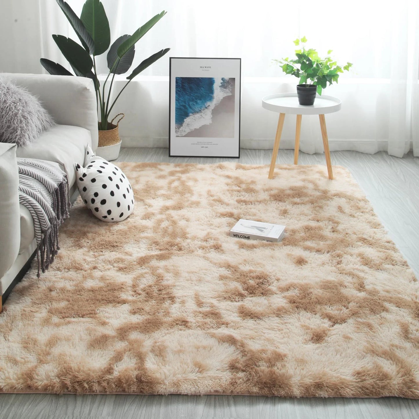 Locryn Decoração & Conforto - Tapete Ultra Macio Felpudo para Quarto e Sala (Foto 11)