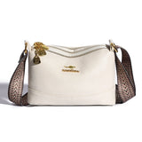 Women's Genuine Cow Leather Shoulder Bag – Luxury Crossbody Tote Handbag