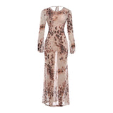 The Leopard Backless Maxi — Locryn