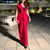 The Vest Blazer & Wide Leg Suit — Locryn