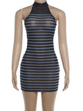 The Stripe See-Through Mini — Locryn
