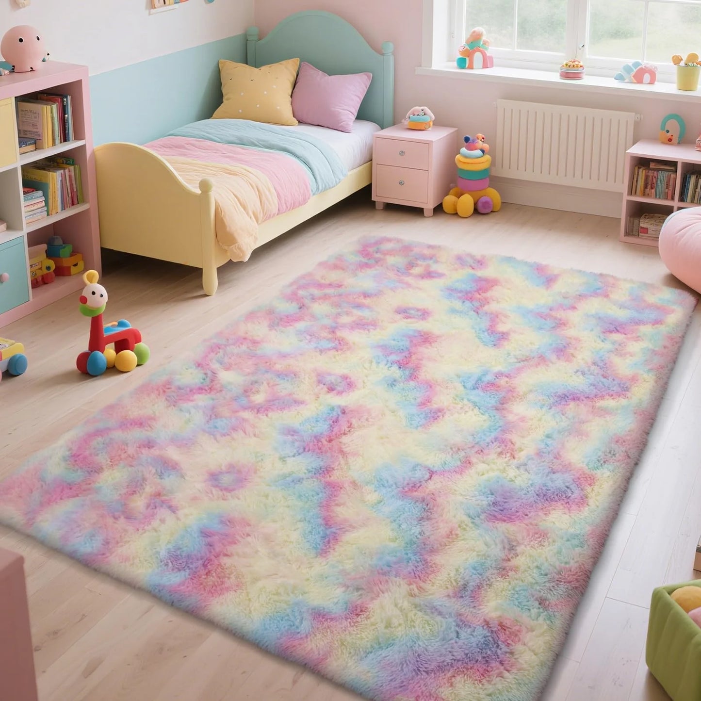 Locryn Decoração & Conforto - Tapete Ultra Macio Felpudo para Quarto e Sala (Foto 6)