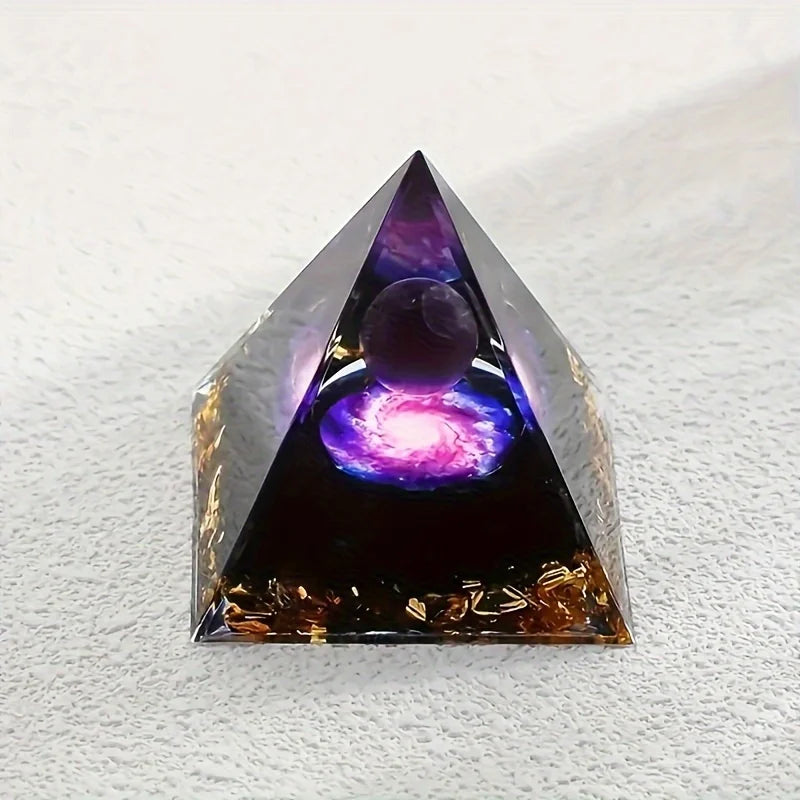 Pirâmide de Cristal Ametista Elegante