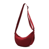 Nylon Padded Crossbody Bag – Lightweight Women's Travel Purse