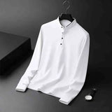 The Wrinkle-Resistant Navy Polo — Locryn Men