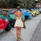 The Polka Dot Halter Mini — Locryn