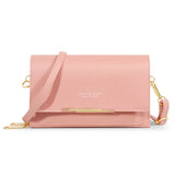 Women's Korean Style Wallet Shoulder Bag – Multi-Card Large Capacity Phone Pocket Bag