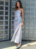 The Sequin Strapless Maxi Bodycon — Locryn
